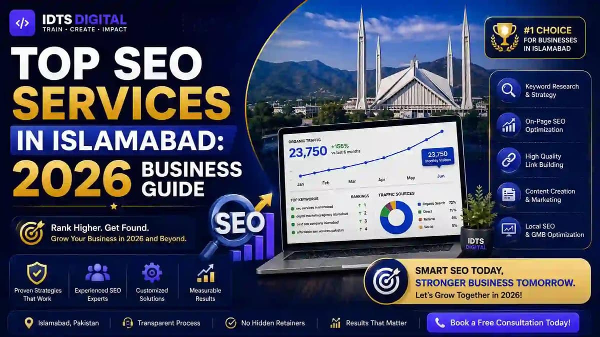 Top SEO Services in Islamabad for Businesses: The Complete 2026 Guide