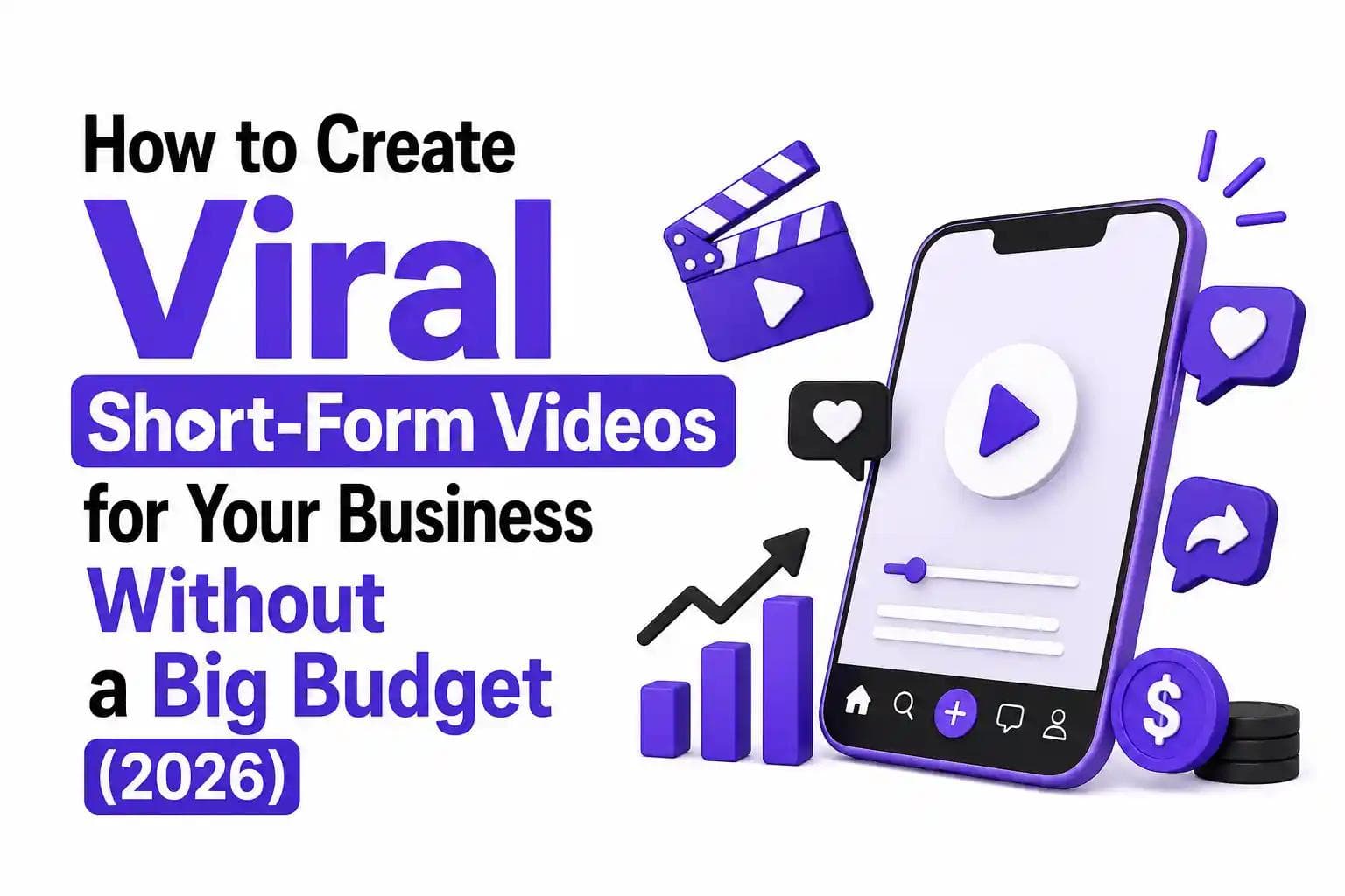 How to Create Viral Short-Form Videos for Your Business Without a Big Budget (2026)