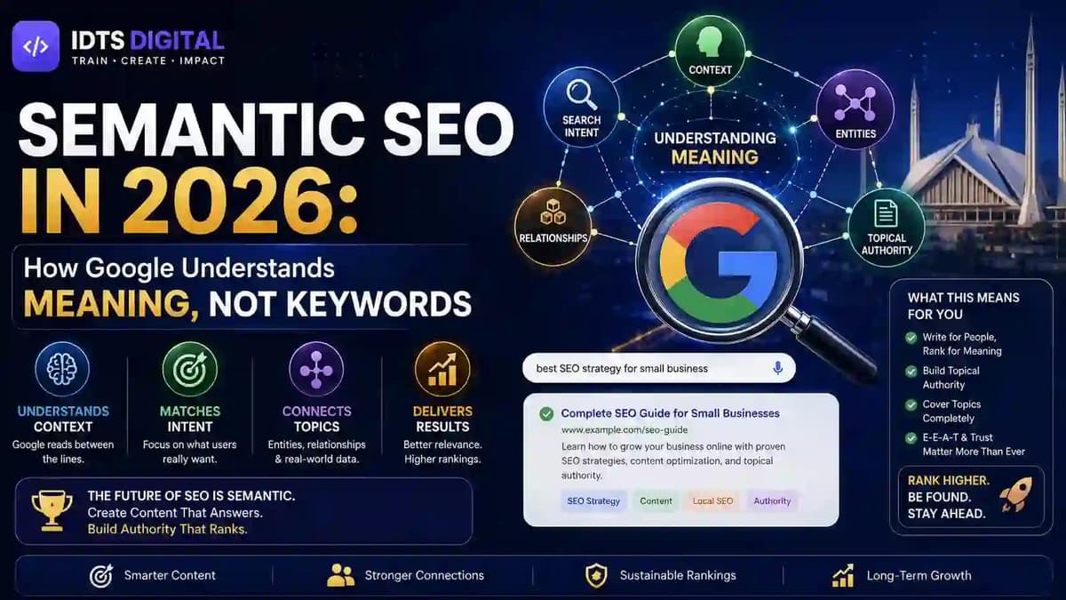 Semantic SEO in 2026: How Google Understands Meaning, Not Keywords