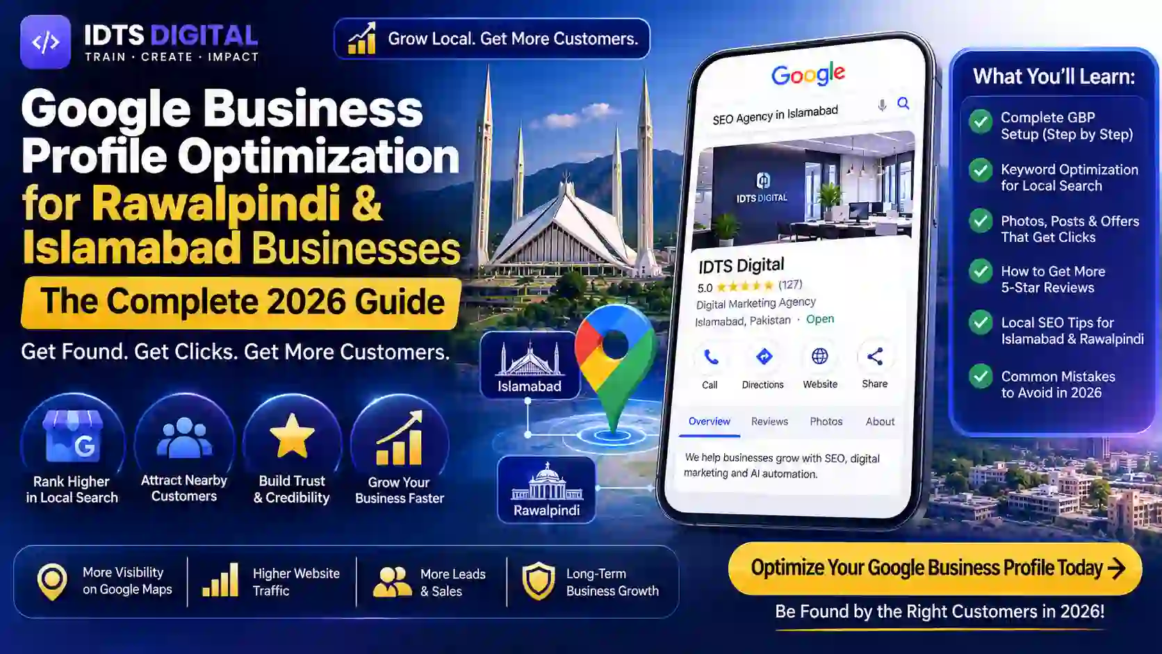 Google Business Profile Optimization for Rawalpindi & Islamabad Businesses: The Complete 2026 Guide