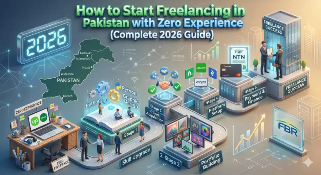 How to Start Freelancing in Pakistan with Zero Experience (Complete 2026 Guide)