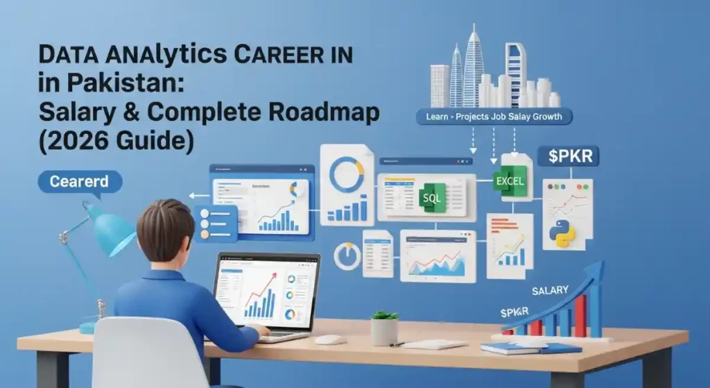 Data Analytics Career in Pakistan Salary & Complete Roadmap (2026 Guide)