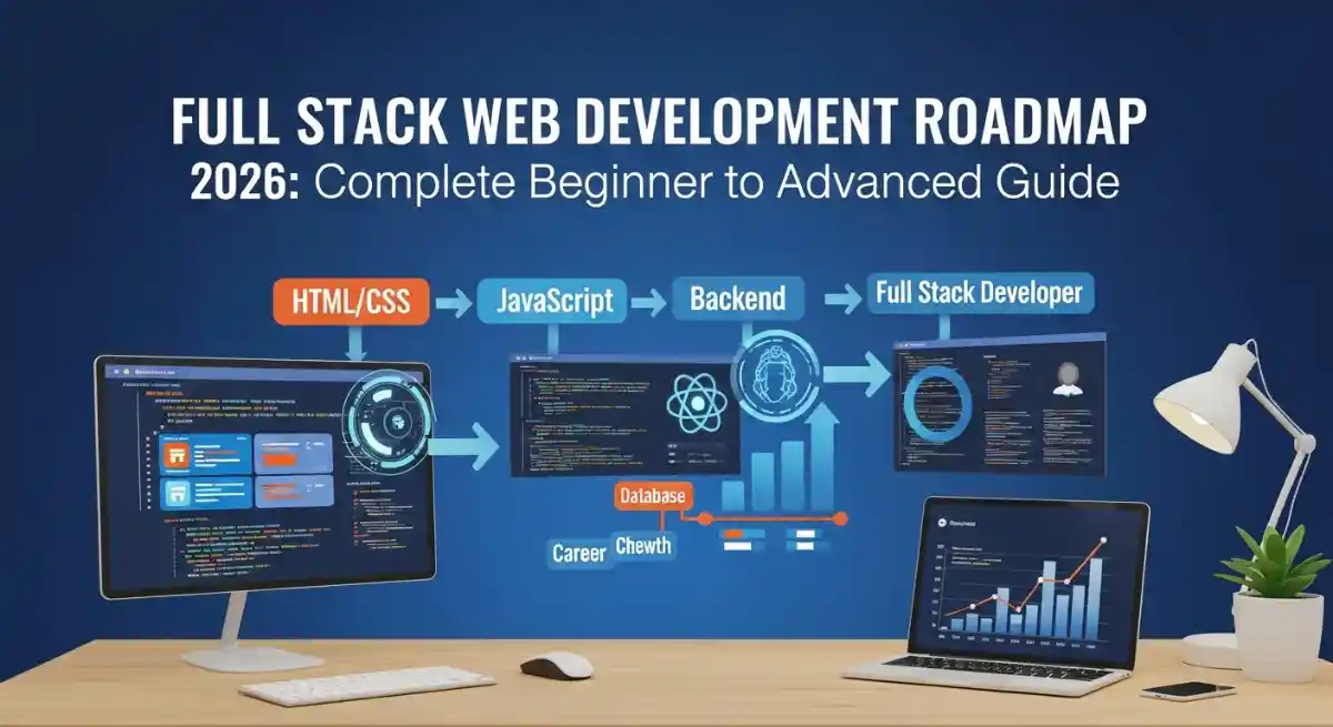 Full Stack Web Development Roadmap 2026 Complete Beginner to Advanced Guide