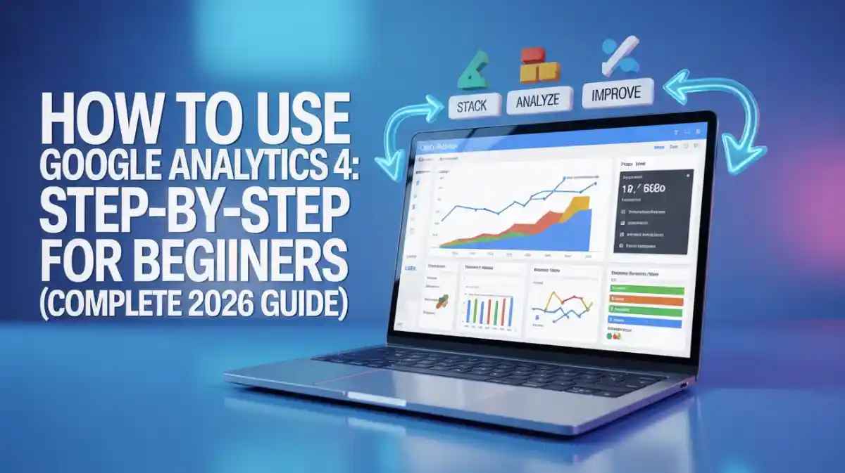 How to Use Google Analytics 4 Step-by-Step for Beginners (Complete 2026 Guide)