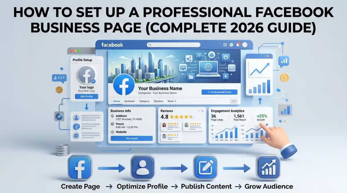 How to Set Up a Professional Facebook Business Page (Complete 2026 Guide)