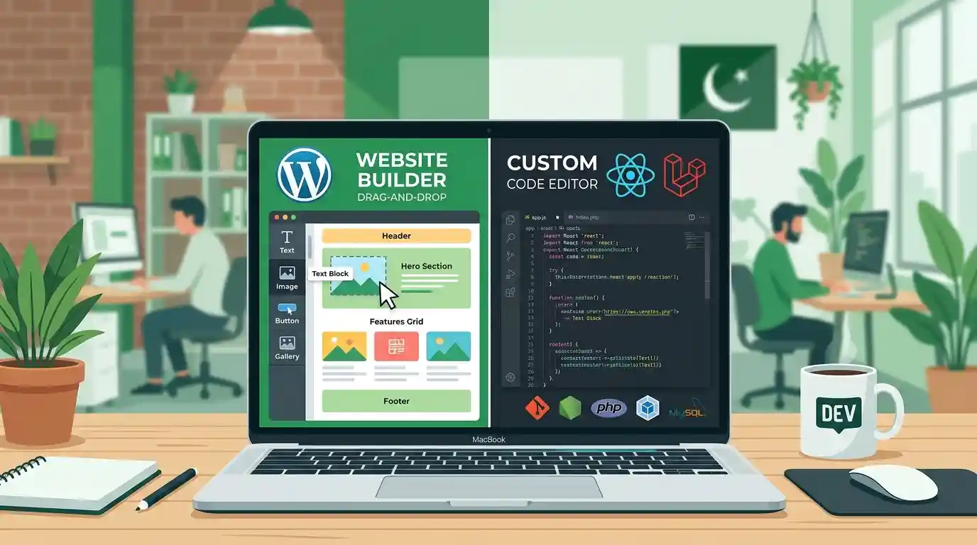 WordPress vs Custom Website — Which One Should Pakistani Businesses Choose in 2026