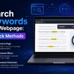 How to Search Keywords on a Webpage: 3 Quick Methods